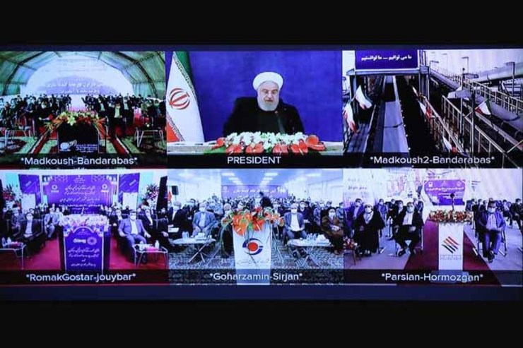 افتتاح طرح‌های ملی وزارت صنعت، معدن و تجارت در هرمزگان، کرمان و مازندران