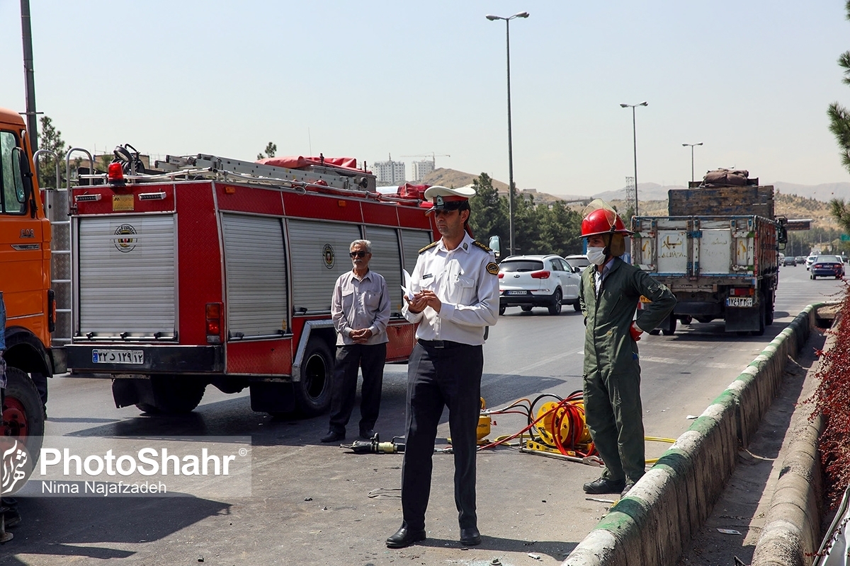 علت تصادف شدید بلوار امامیه توسط پلیس راهور اعلام شد