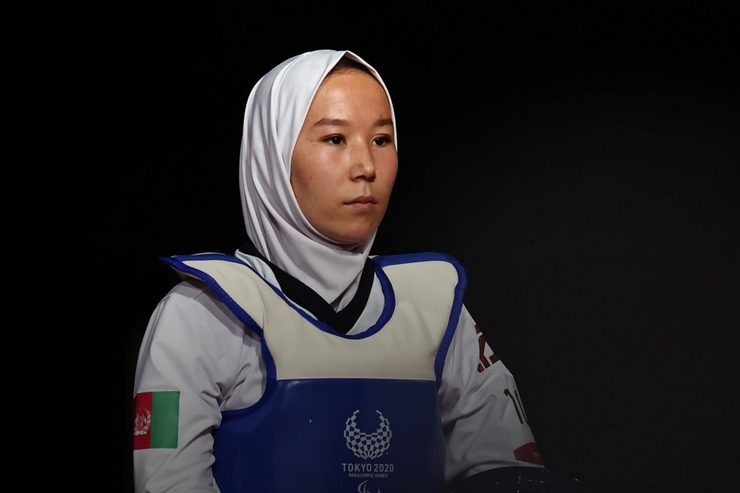 دختر افغانستانی مدال برنز تکواندوی جهان را از آن خود کرد