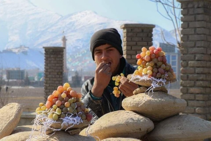 «کنگینه» روشی متفاوت برای نگهداری انگور در افغانستان + فیلم