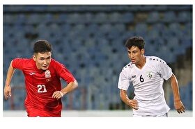 باخت یک بر صفر تیم ملی فوتبال نوجوانان افغانستان به تیم ملی قرقیزستان