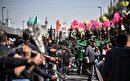 شور تاسوعای حسینی در نهمین روز از محرم در مشهد