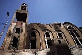 آتش سوزی هولناک در کلیسایی در مصر | ۳۵ کشته و ۴۵ مصدوم + فیلم