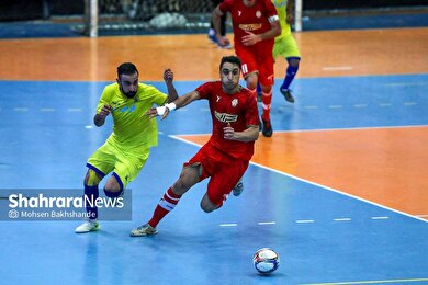 لیگ برتر فوتسال | مسابقه فرش آرا مشهد و کراپ قزوین