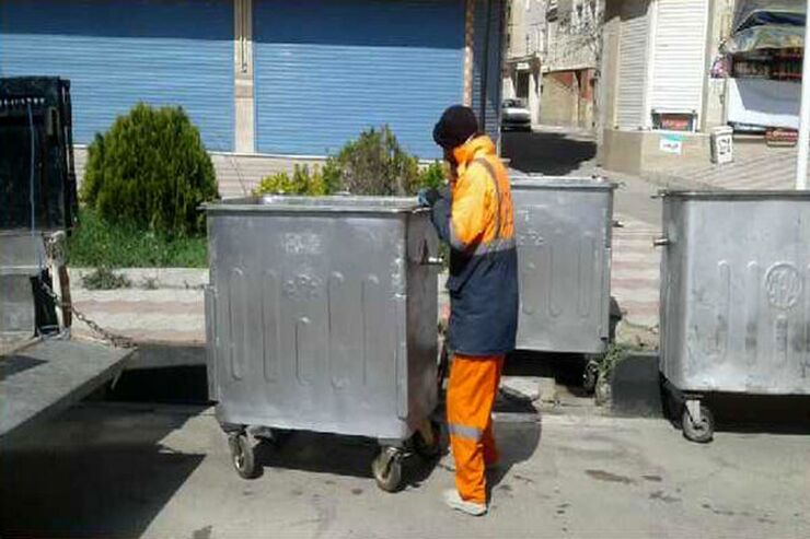 اجرای طرحی آزمایشی برای بهبود وضعیت مخازن زباله در مشهد
