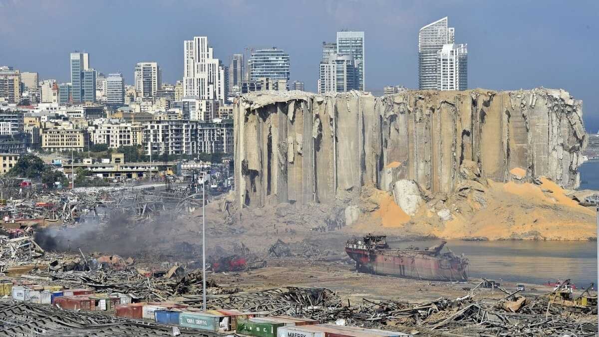 ویدئو| تصاویری جدید از لحظه انفجار بیروت در سال۲۰۲۰