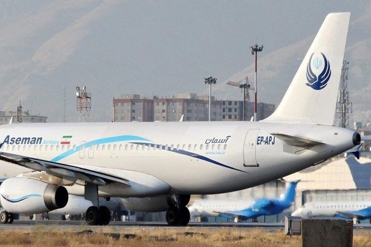 نقص فنی هواپیمای شرکت آسمان در مشهد