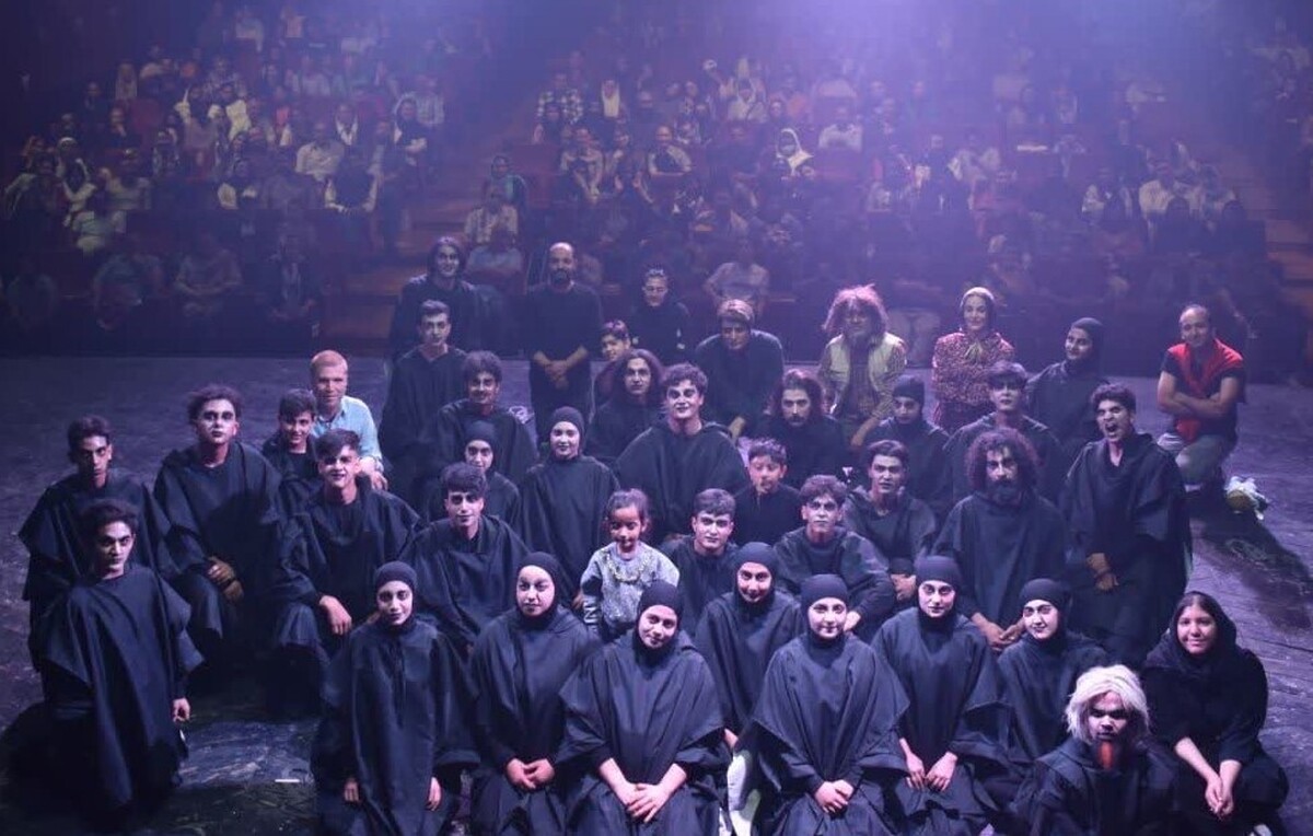 اجرای تئاتر «سیاه کژدم» در  در سالن تئاتر شهر پارک ملت