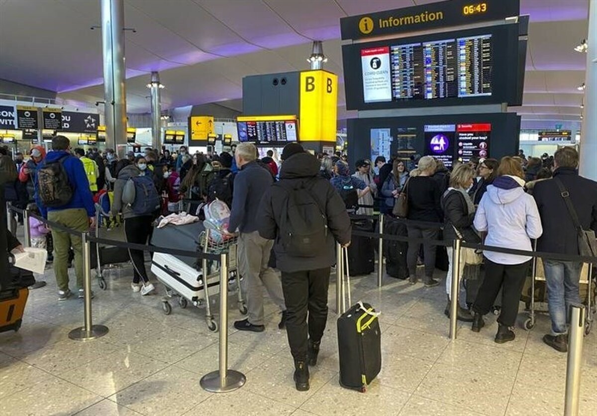 فرودگاه های انگلستان دچار نقص فنی شدند