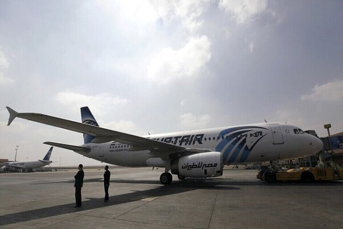 هواپیمای مصری در فرودگاه جده دچار سانحه شد (۷ خرداد ۱۴۰۲)