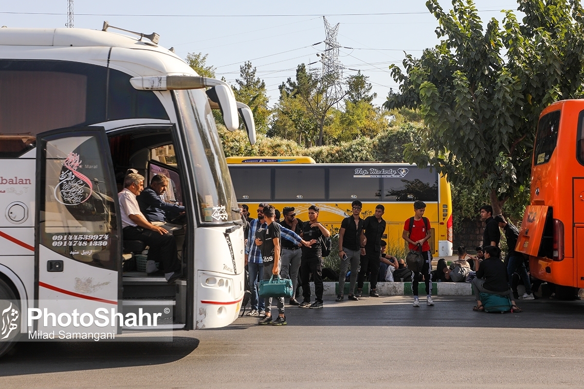 سامانه رزرو بلیت اتوبوس برای سفر اربعین راه‌اندازی می‌شود | درخواست ایران برای اجاره ۶۰۰ اتوبوس از ترکیه