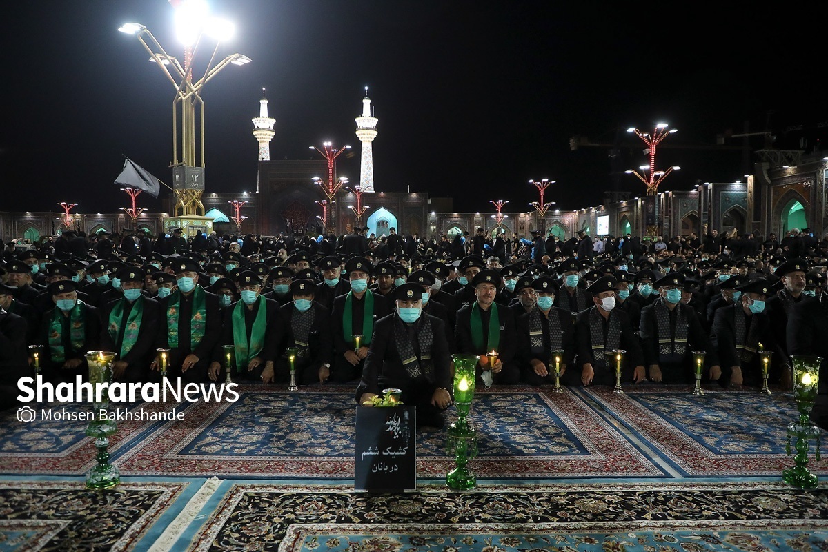 ویدئو| مراسم خطبه خوانی حرم امام رضا در شب عاشورا (۵ مرداد ۱۴۰۲)