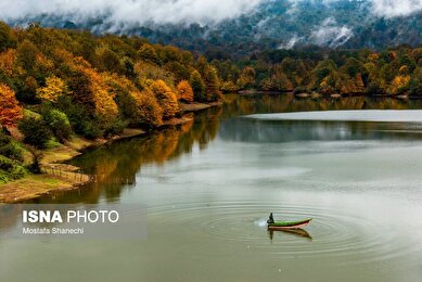 ایران زیباست | پاییز در دریاچه سد برنجستانک سوادکوه
