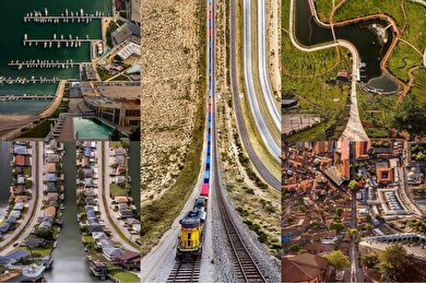 تصاویر جادویی از مناظر طبیعی و شهری ثبت شده با هلی شات