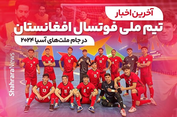آخرین اخبار تیم ملی فوتسال افغانستان در جام ملت‌های آسیا ۲۰۲۴