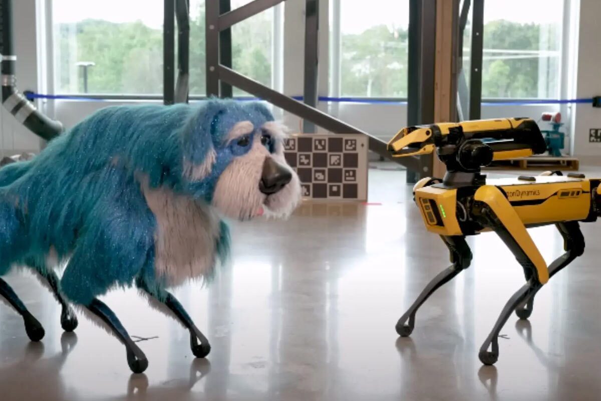 ویدئو | سگ رباتیک «بوستون داینامیکس» در لباس خزدار!