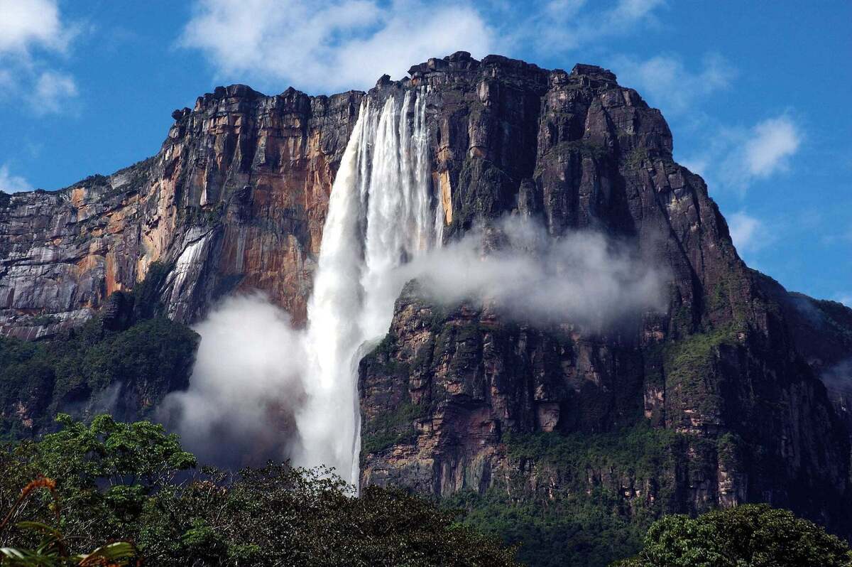 ویدئو| بلندترین آبشار دنیا