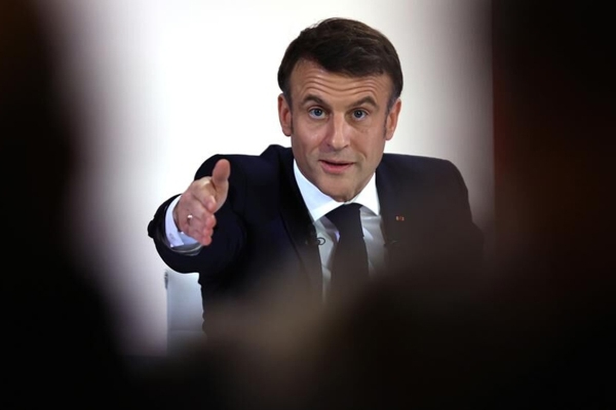 ماکرون: فرانسه به دنبال جنگ با روسیه نیست
