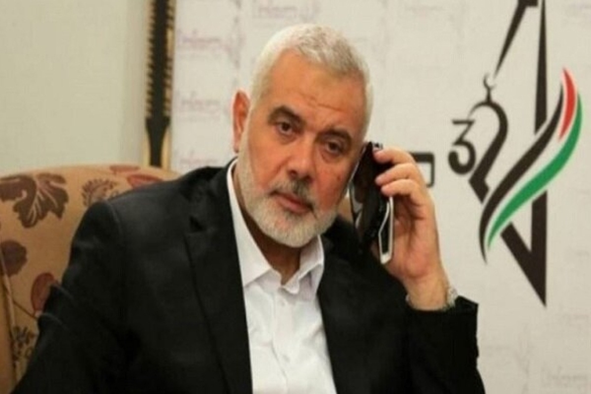 تماس تلفنی هنیه باالعامری | تقدیر حماس ازمقاومت عراق درحمایت ازغزه