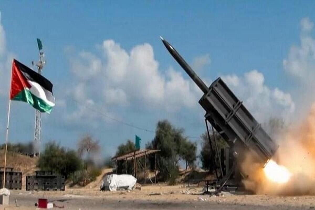 شلیک ۵۵ موشک و راکت از لبنان به شمال فلسطین اشغالی + فیلم